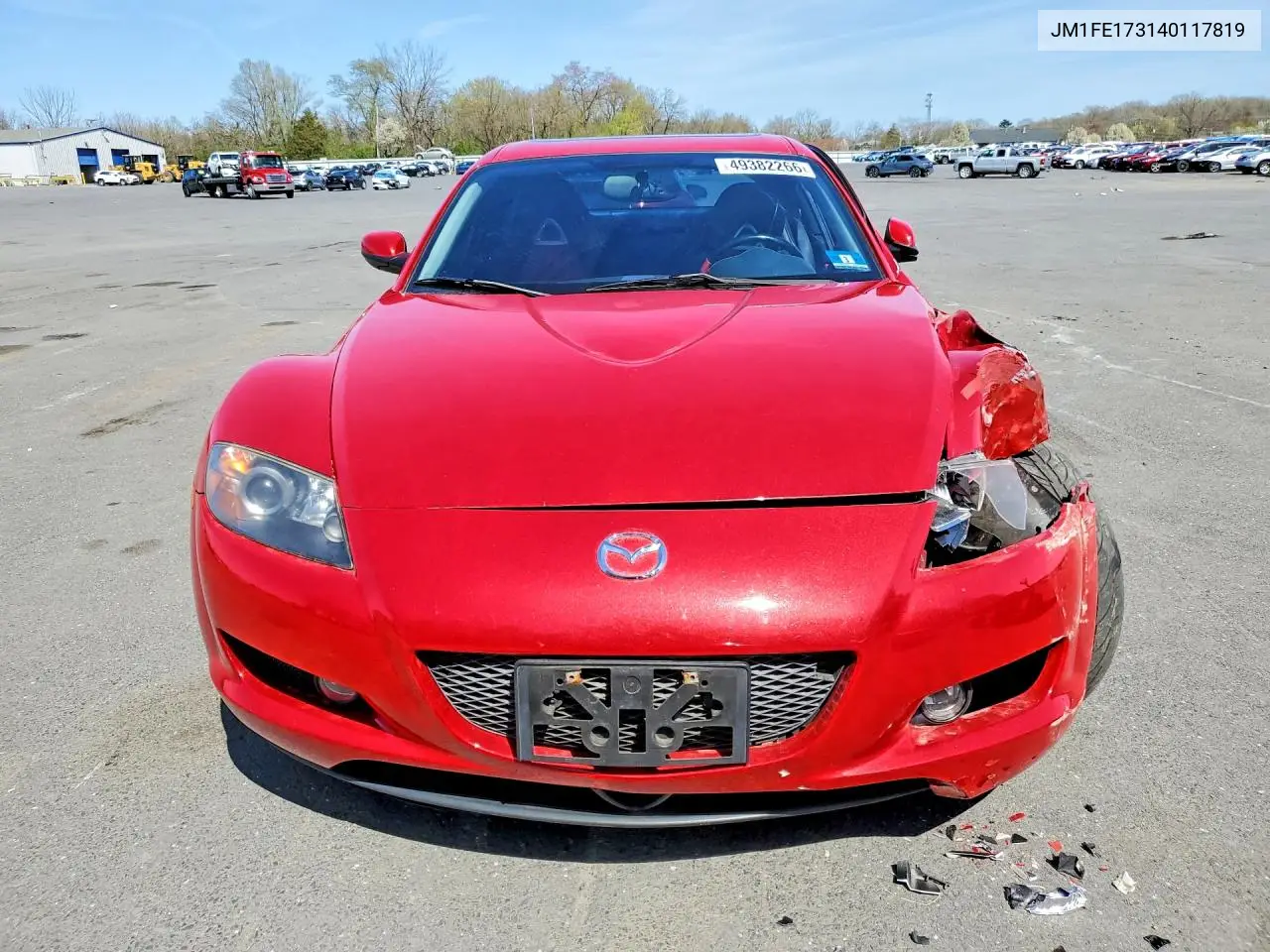 2004 Mazda Rx8 VIN: JM1FE173140117819 Lot: 49382266