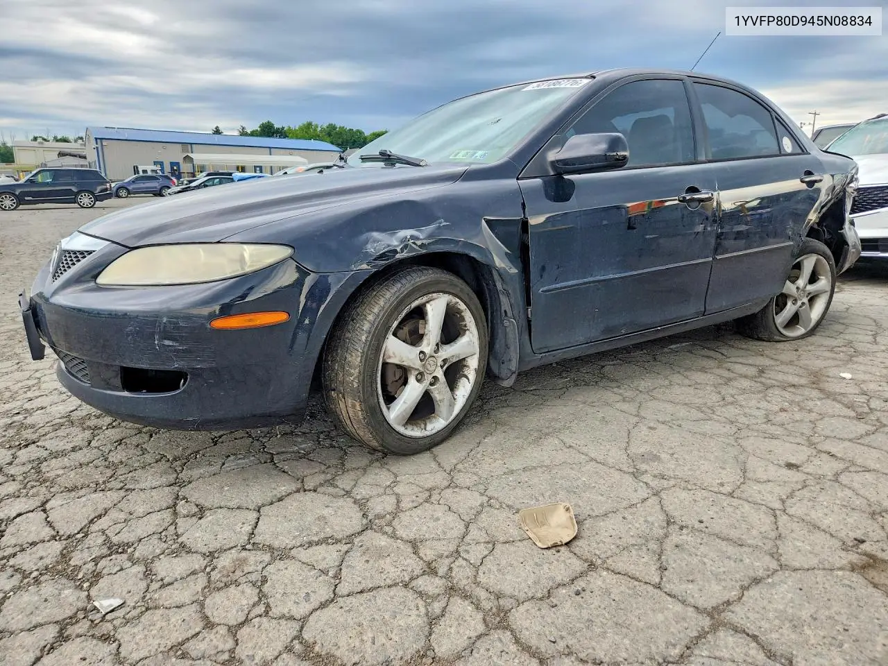 2004 Mazda 6 S VIN: 1YVFP80D945N08834 Lot: 58186776