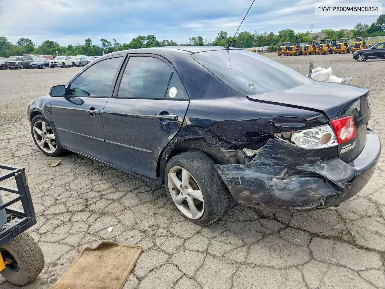 2004 Mazda 6 S VIN: 1YVFP80D945N08834 Lot: 58186776