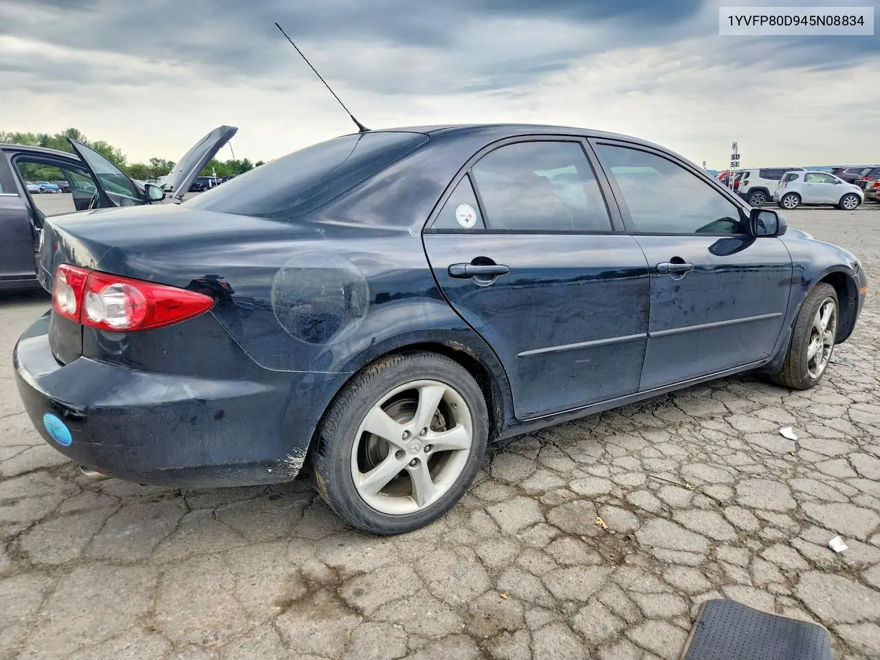 2004 Mazda 6 S VIN: 1YVFP80D945N08834 Lot: 58186776