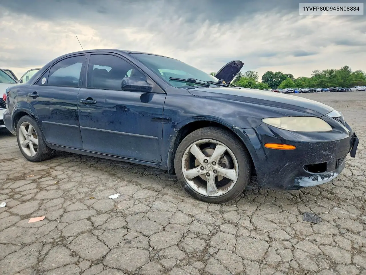 2004 Mazda 6 S VIN: 1YVFP80D945N08834 Lot: 58186776