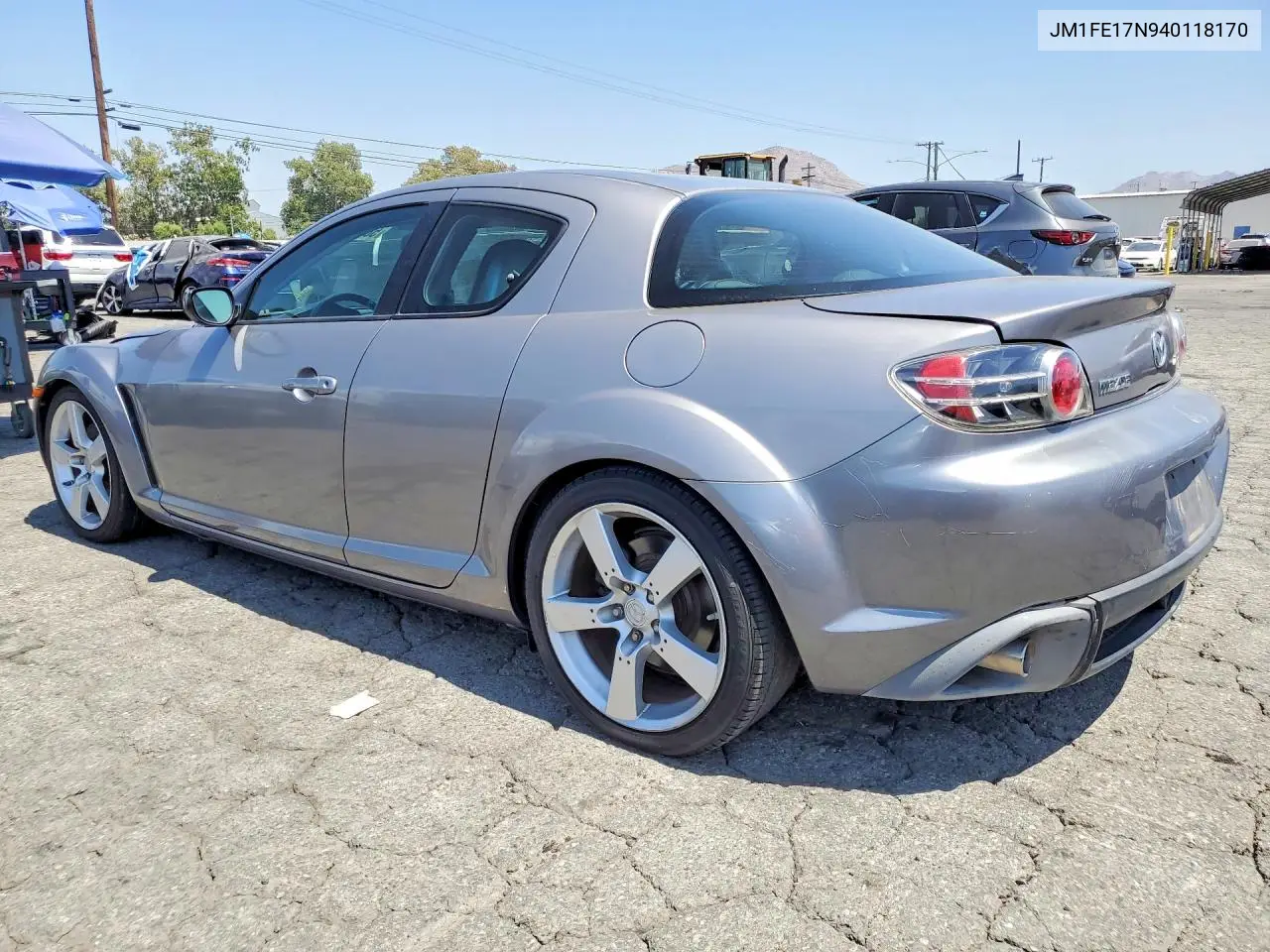 2004 Mazda Rx8 VIN: JM1FE17N940118170 Lot: 58468536