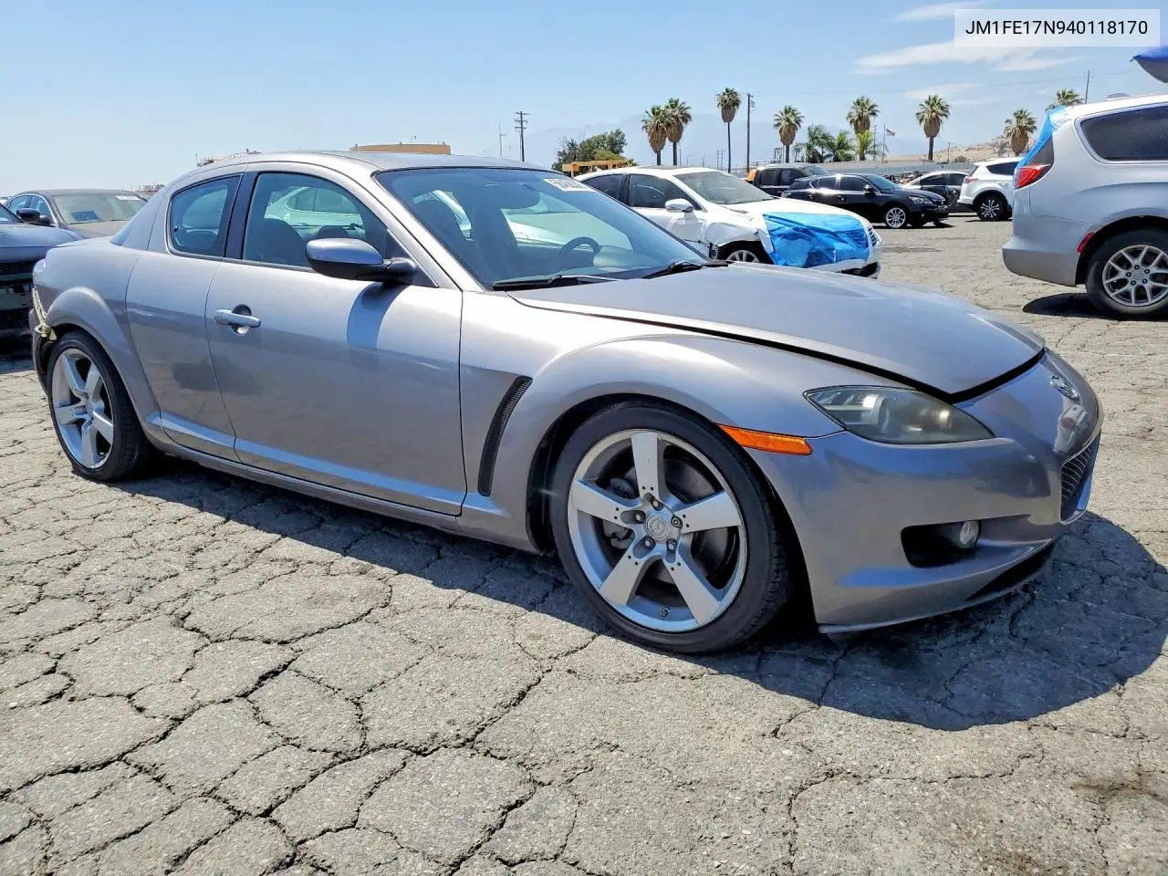 2004 Mazda Rx8 VIN: JM1FE17N940118170 Lot: 58468536