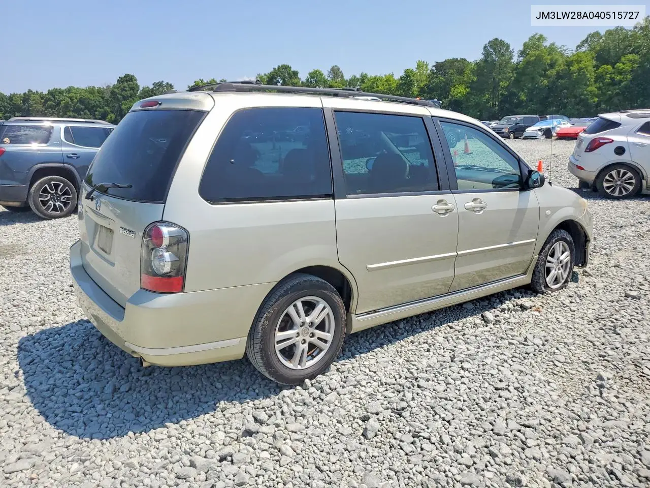 2004 Mazda Mpv Wagon VIN: JM3LW28A040515727 Lot: 60271866