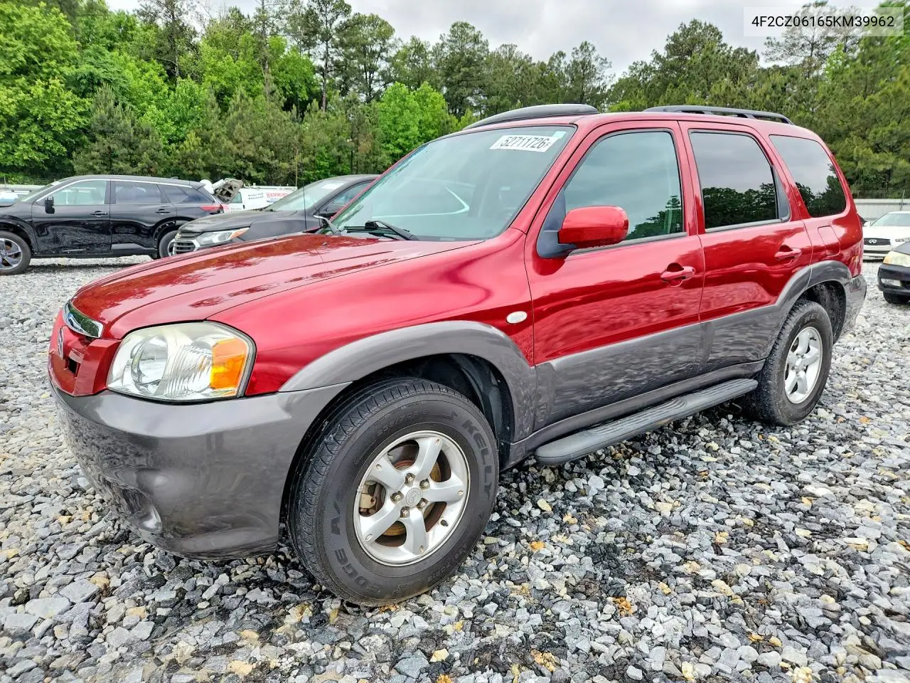 2005 Mazda Tribute S VIN: 4F2CZ06165KM39962 Lot: 52711726