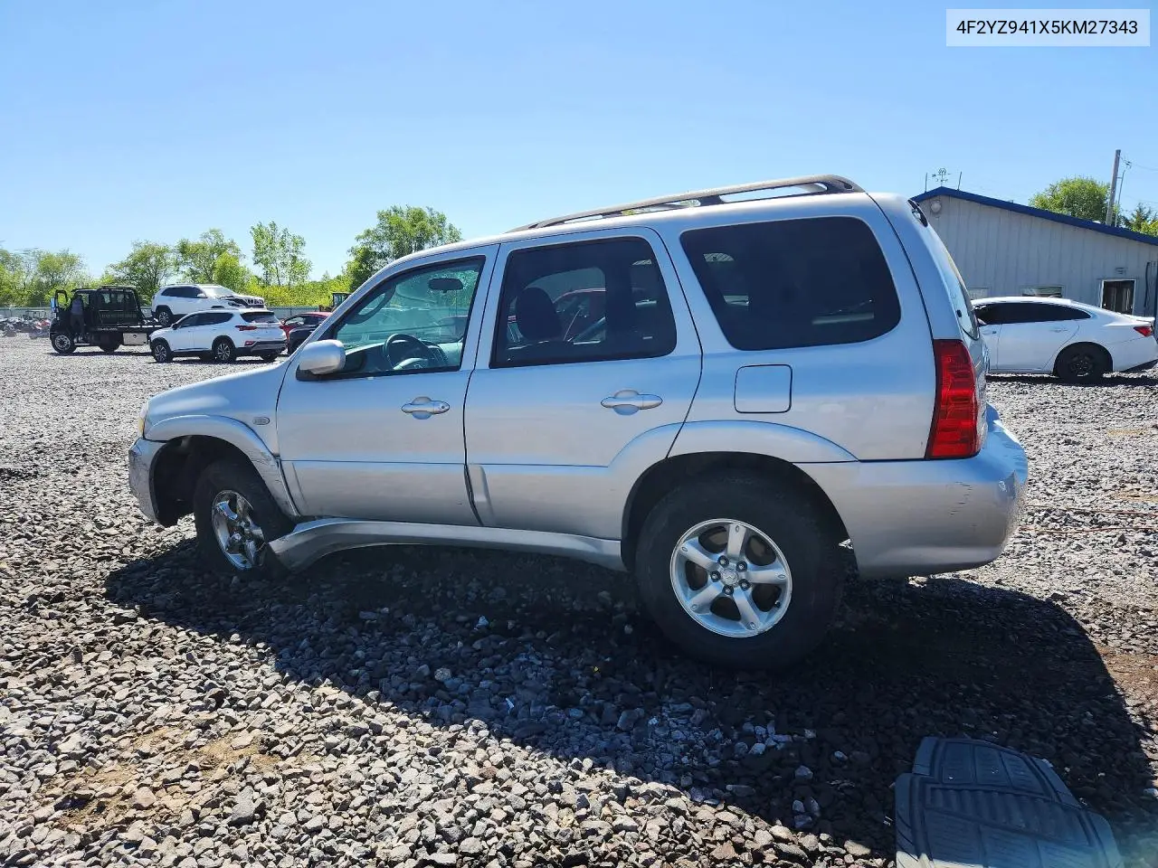 2005 Mazda Tribute S VIN: 4F2YZ941X5KM27343 Lot: 53260476