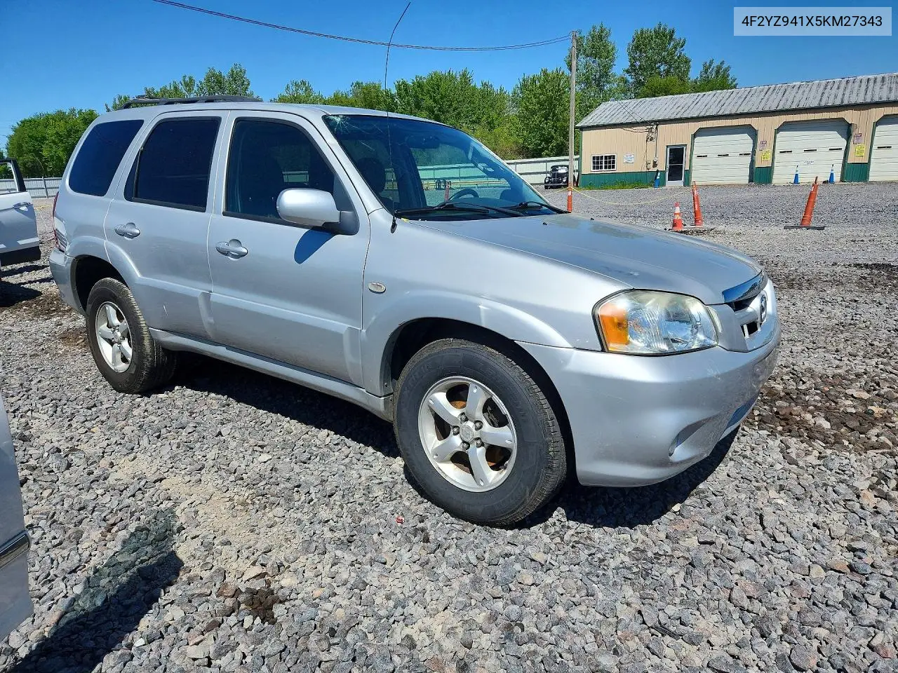 2005 Mazda Tribute S VIN: 4F2YZ941X5KM27343 Lot: 53260476