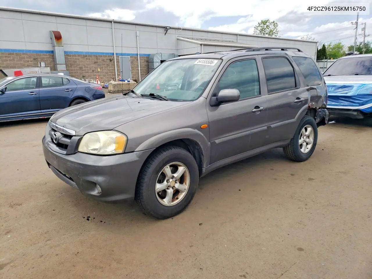2005 Mazda Tribute S VIN: 4F2CZ96125KM16750 Lot: 54155506