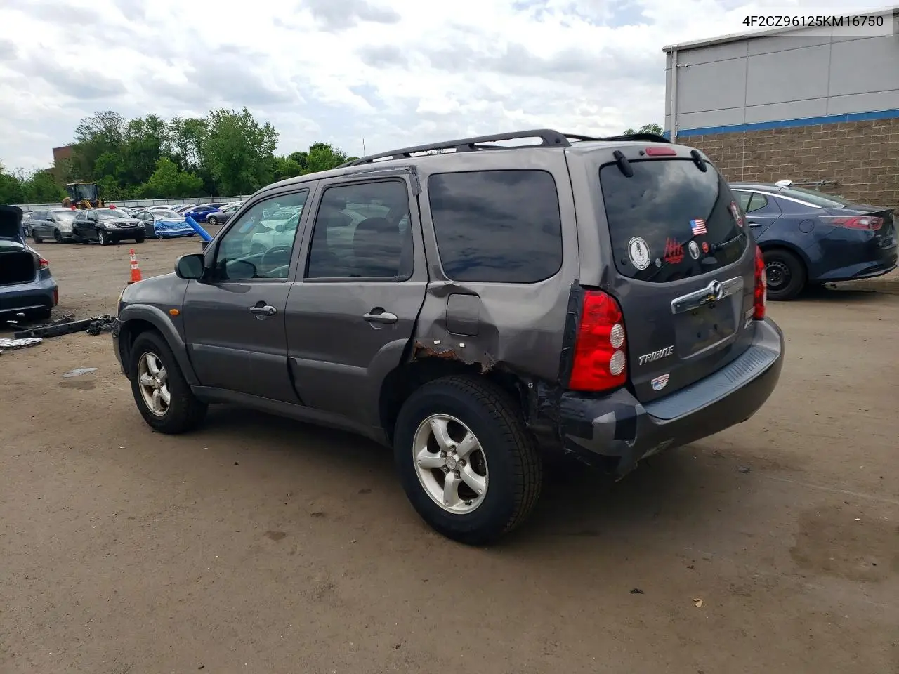 2005 Mazda Tribute S VIN: 4F2CZ96125KM16750 Lot: 54155506