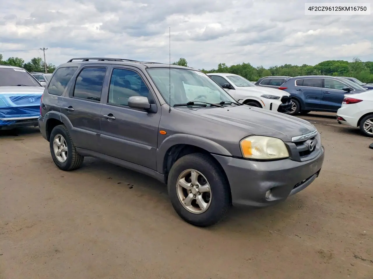 2005 Mazda Tribute S VIN: 4F2CZ96125KM16750 Lot: 54155506