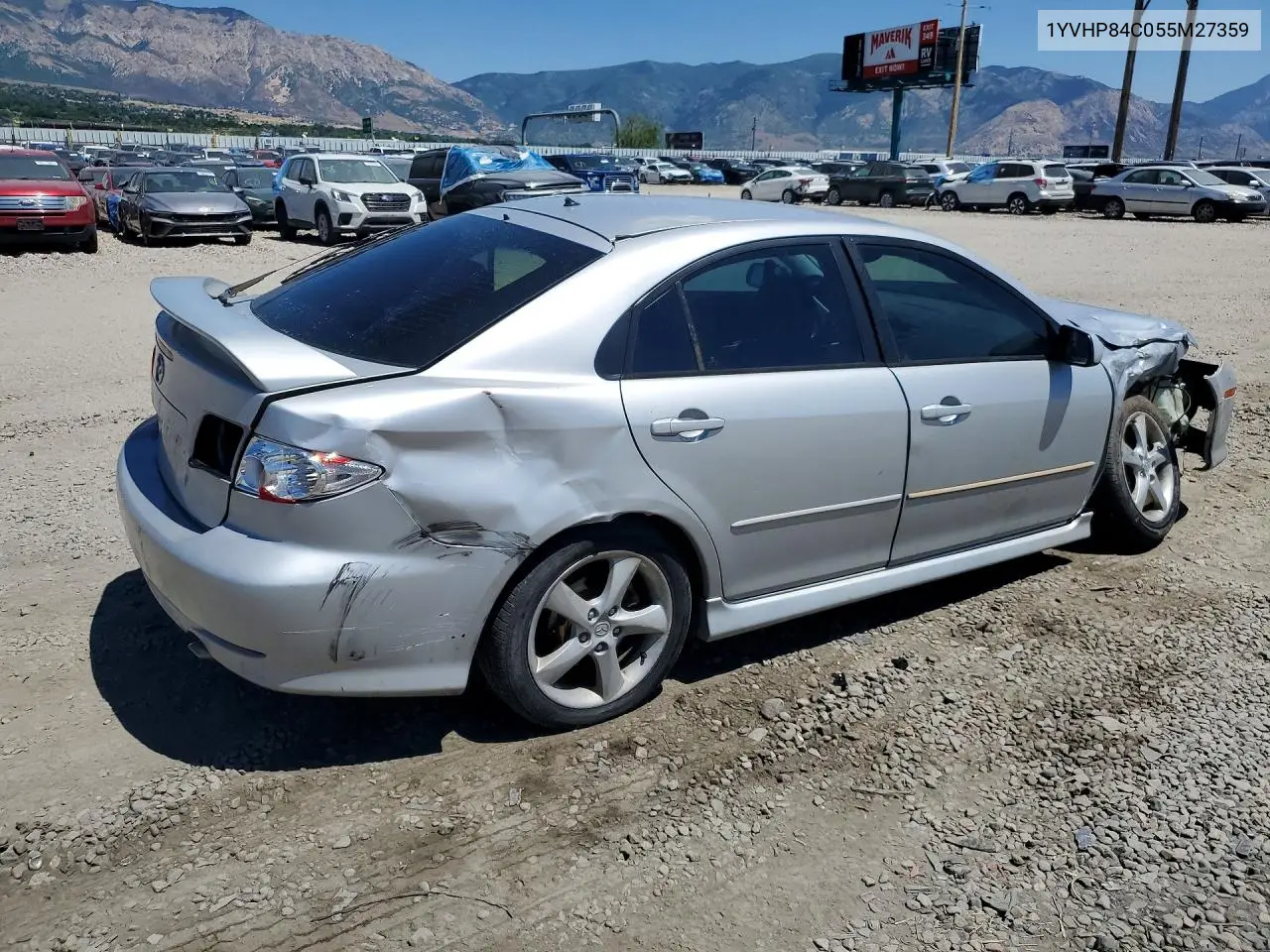 2005 Mazda 6 I VIN: 1YVHP84C055M27359 Lot: 57550786