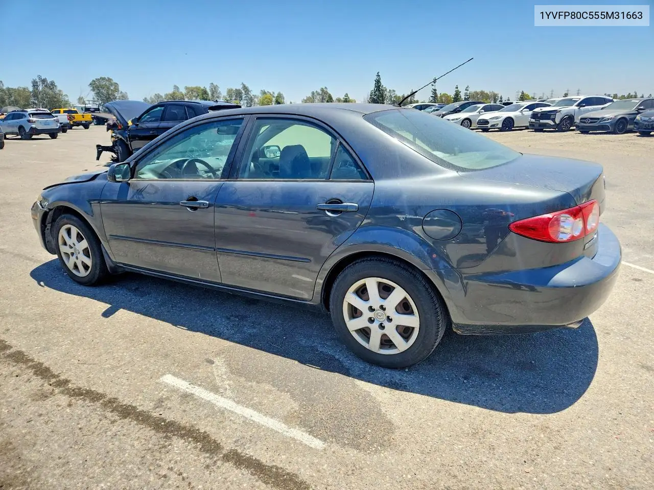 2005 Mazda 6 I VIN: 1YVFP80C555M31663 Lot: 57959056