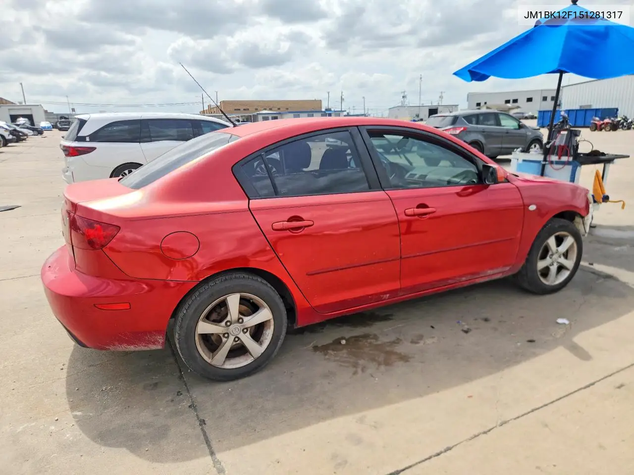 2005 Mazda 3 I VIN: JM1BK12F151281317 Lot: 58298806