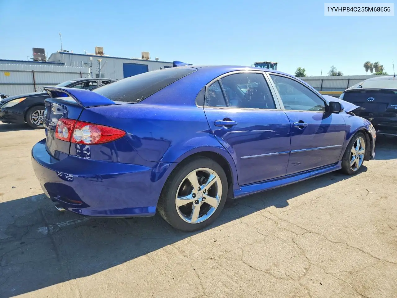 2005 Mazda 6 I VIN: 1YVHP84C255M68656 Lot: 58588586