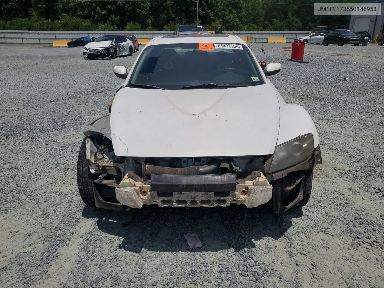 2005 Mazda Rx8 VIN: JM1FE173550146953 Lot: 61492506