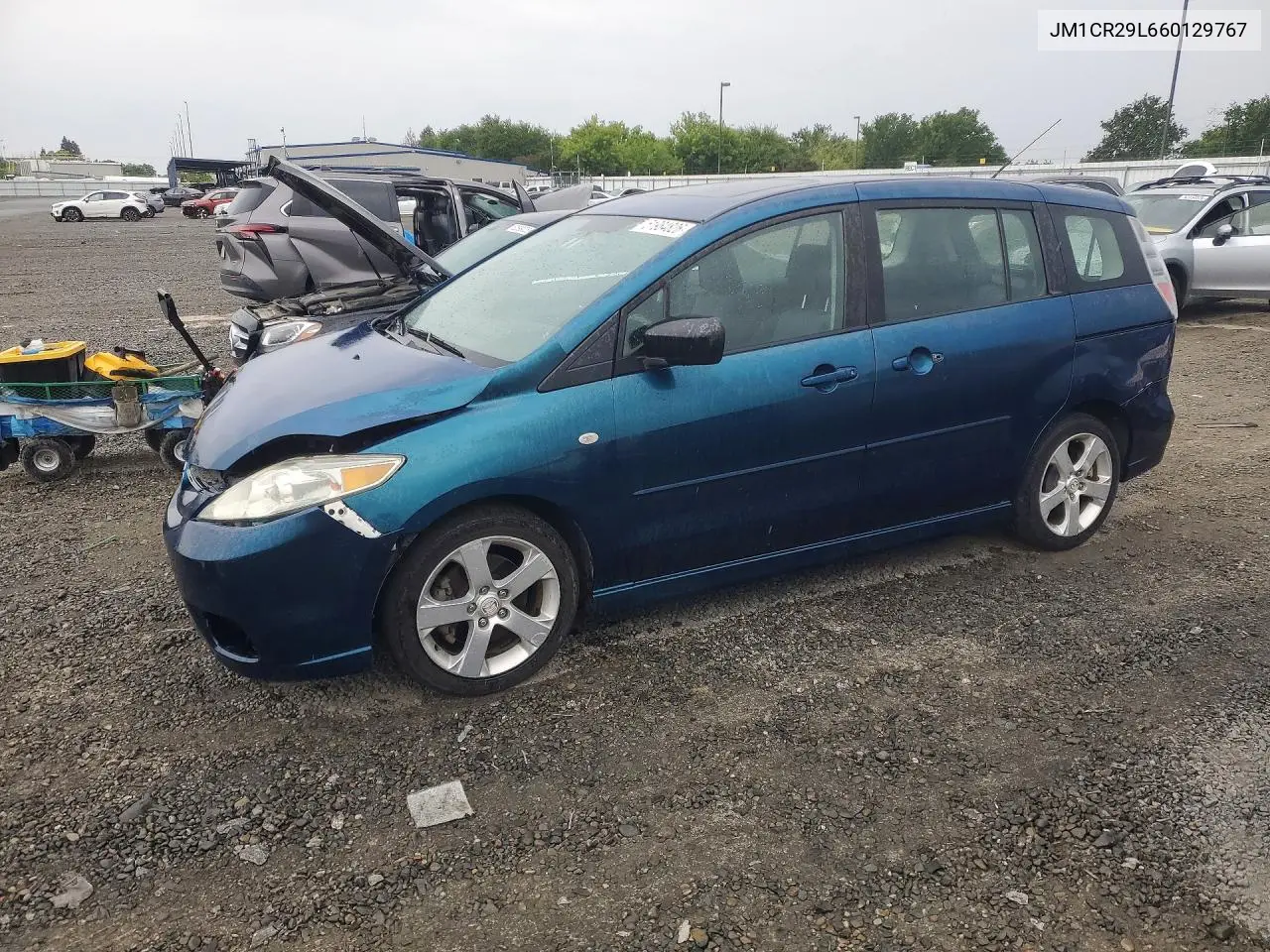 2006 Mazda 5 VIN: JM1CR29L660129767 Lot: 51984826