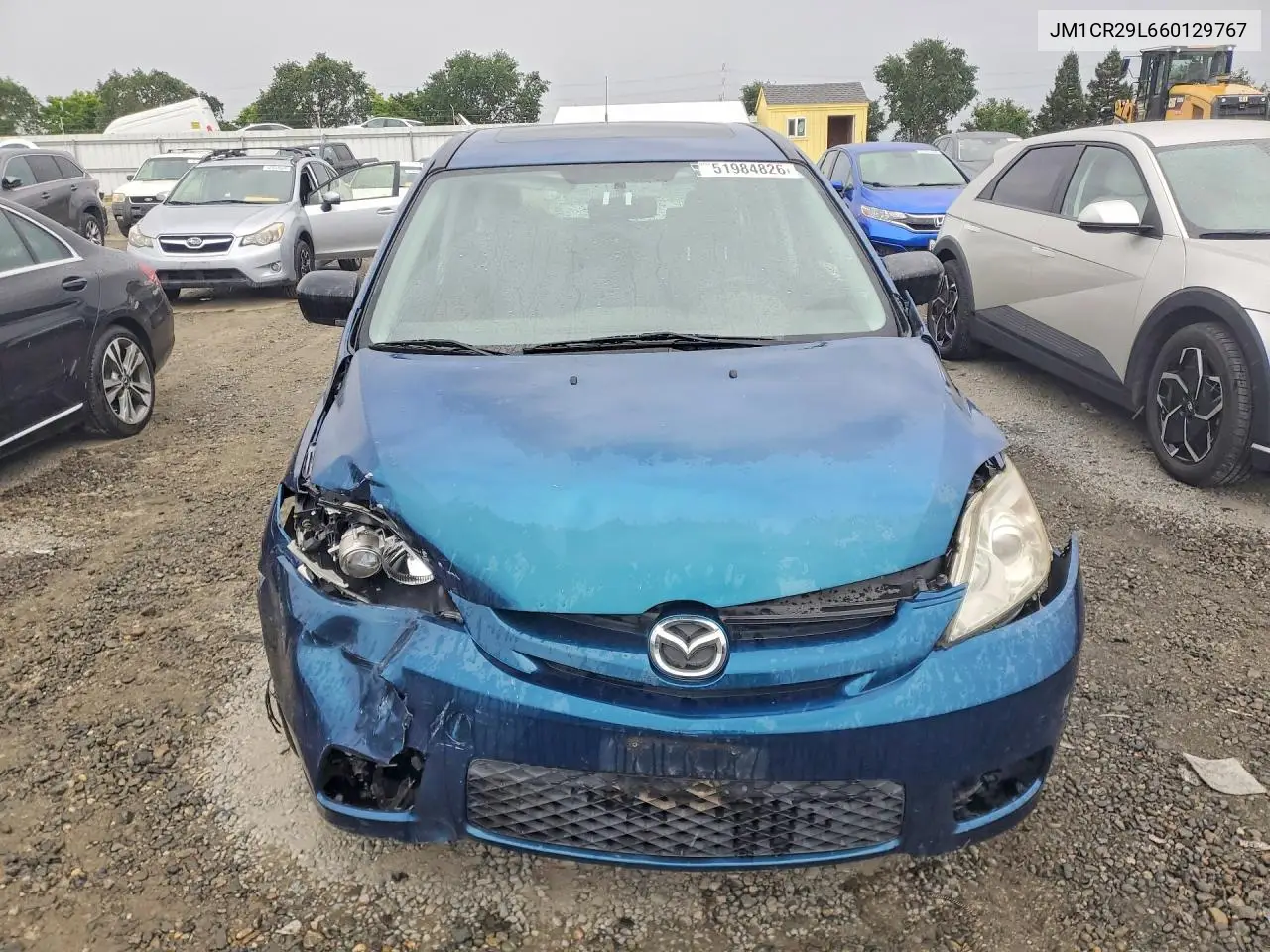 2006 Mazda 5 VIN: JM1CR29L660129767 Lot: 51984826
