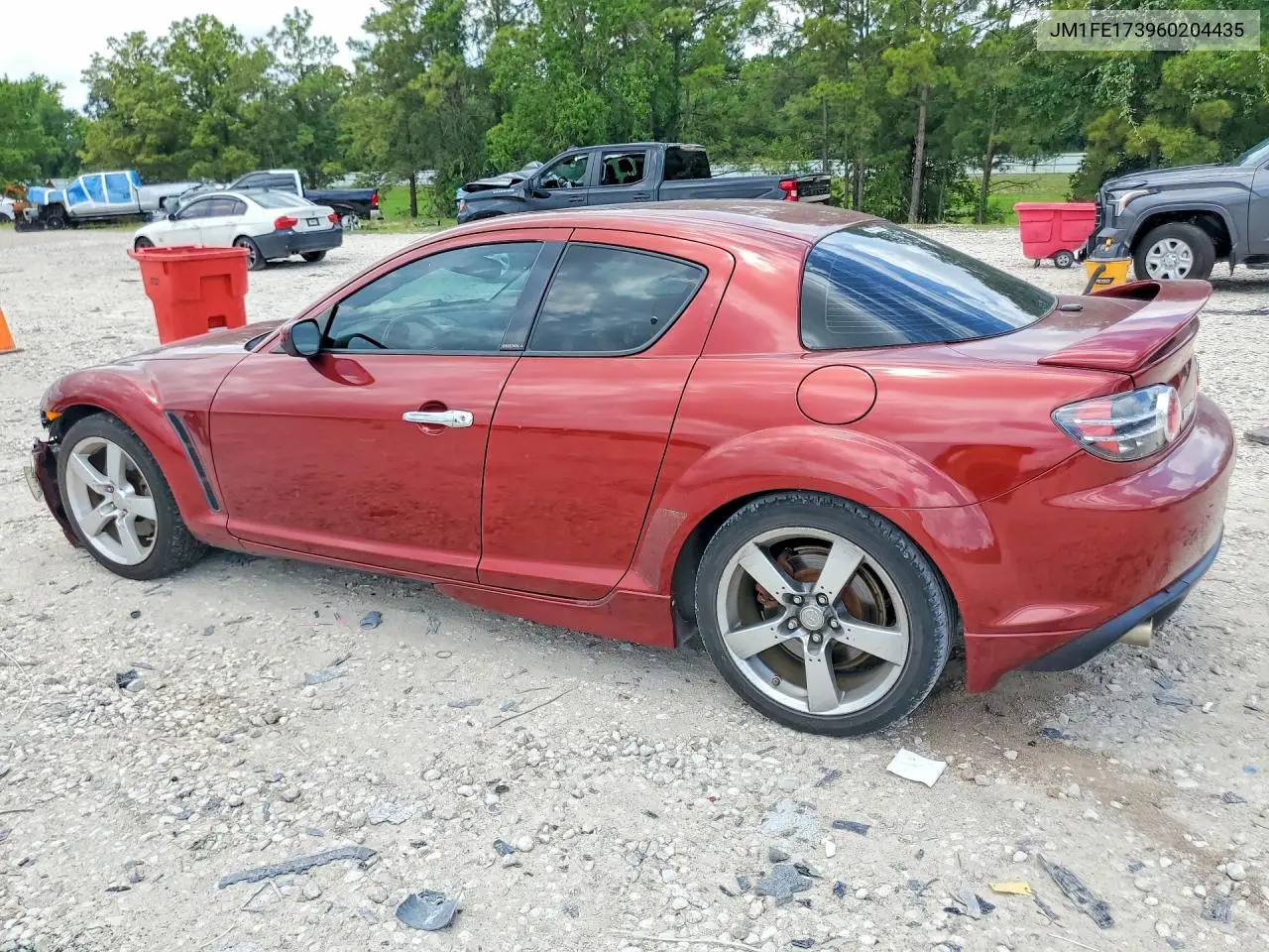 2006 Mazda Rx8 VIN: JM1FE173960204435 Lot: 55736136