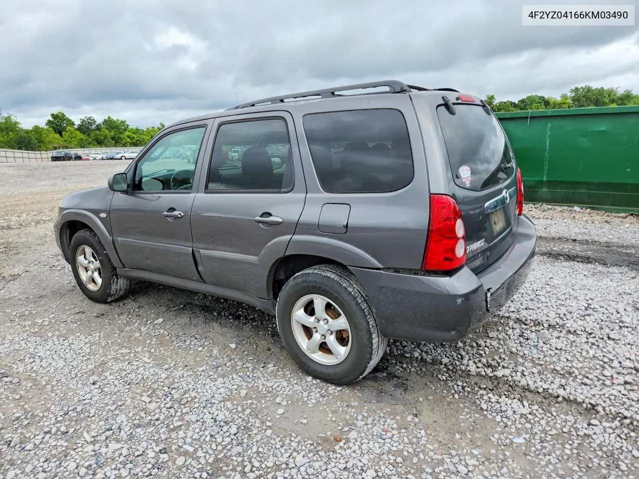 2006 Mazda Tribute S VIN: 4F2YZ04166KM03490 Lot: 57249676