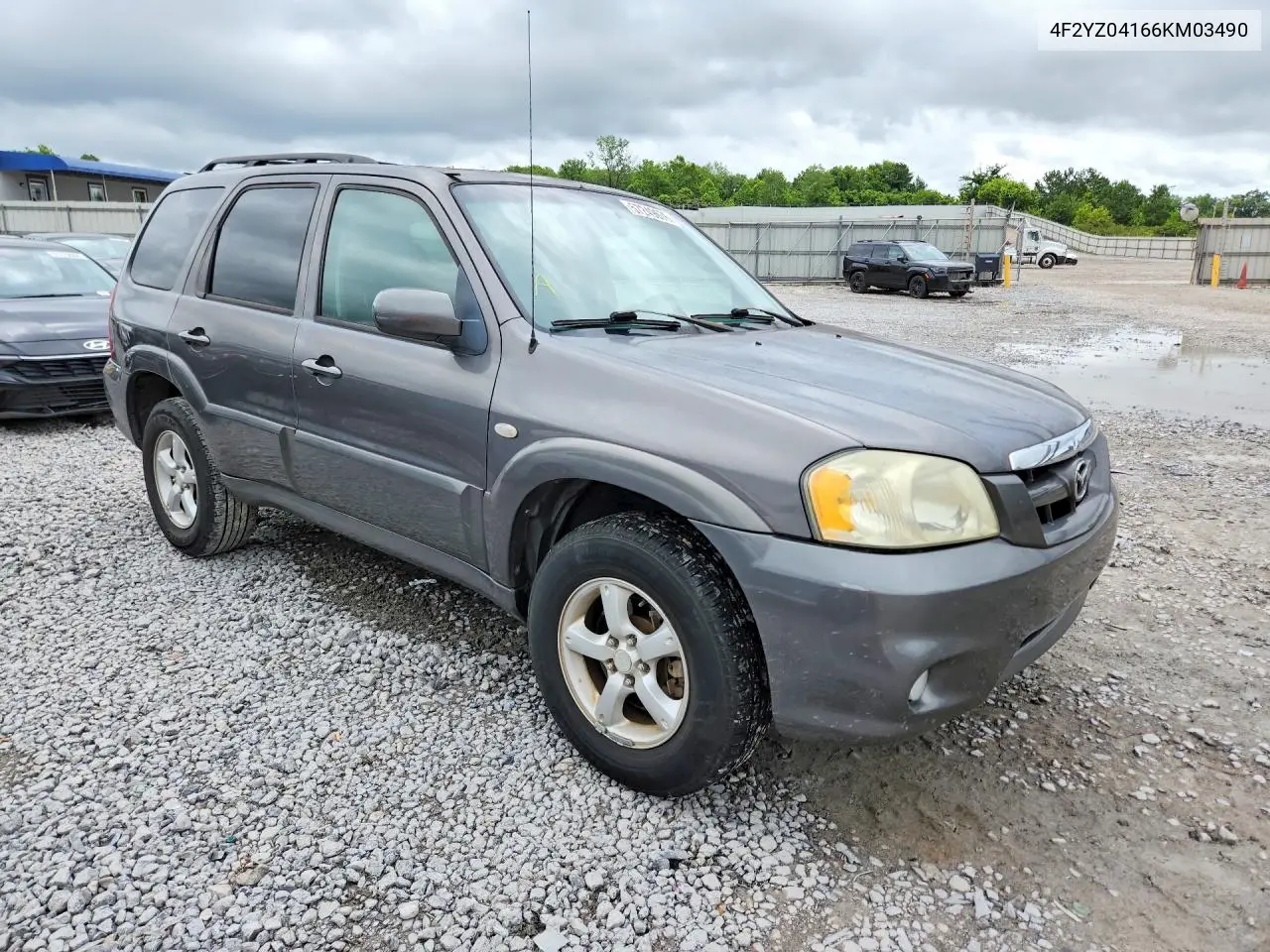2006 Mazda Tribute S VIN: 4F2YZ04166KM03490 Lot: 57249676