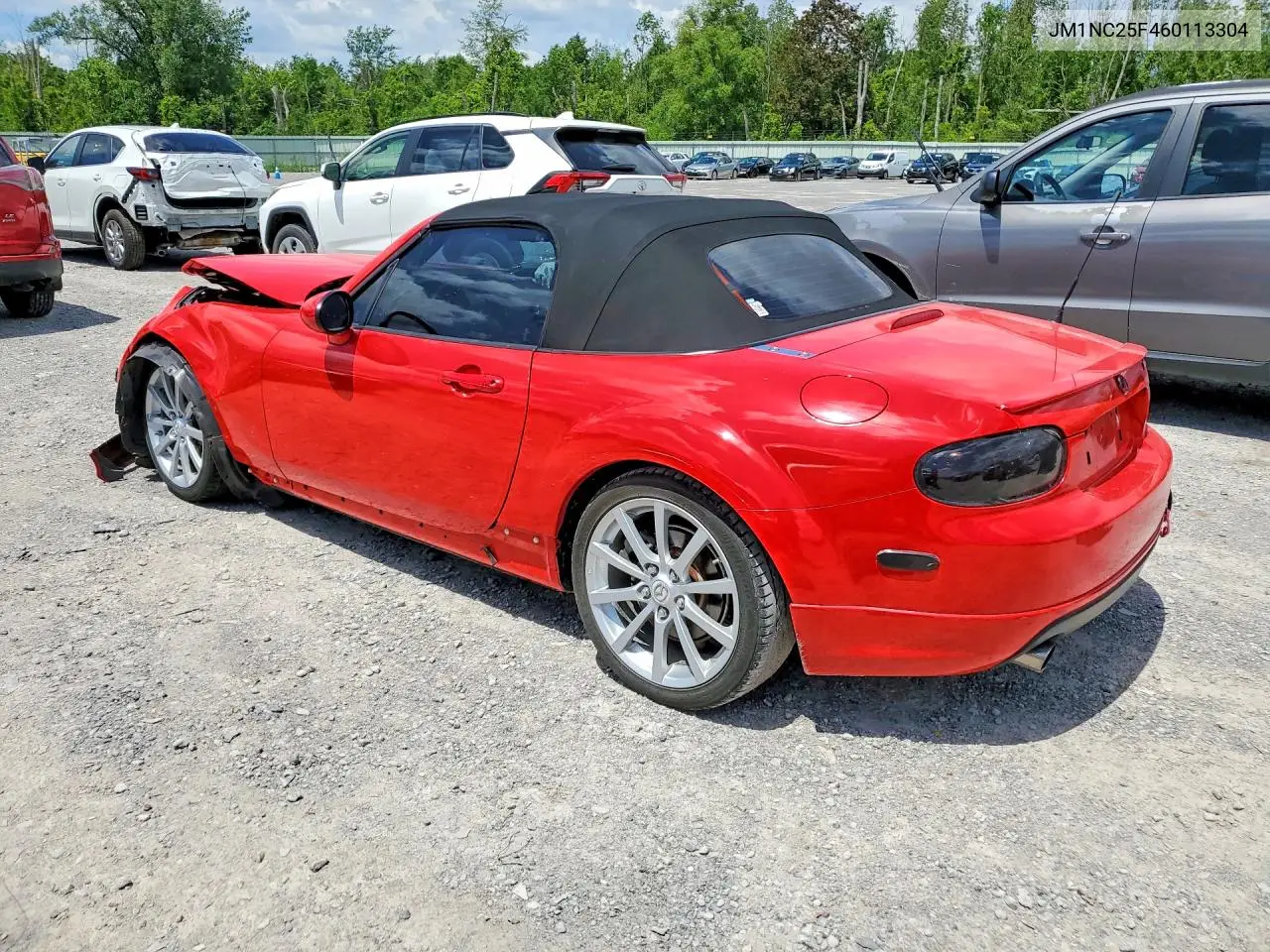 2006 Mazda Mx-5 Miata VIN: JM1NC25F460113304 Lot: 57766516