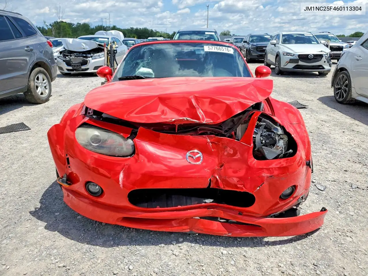 2006 Mazda Mx-5 Miata VIN: JM1NC25F460113304 Lot: 57766516