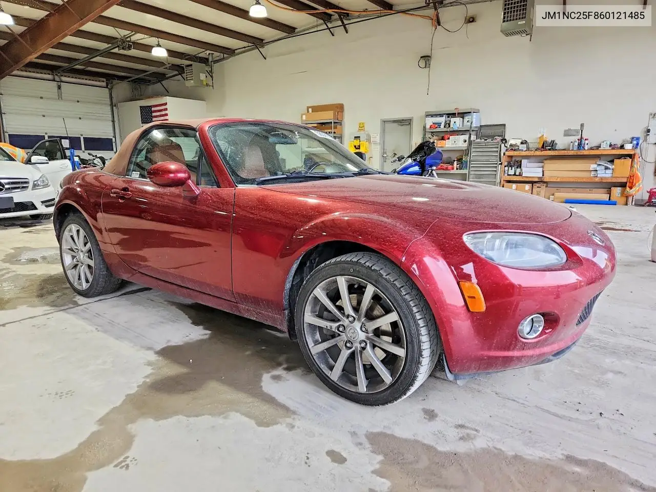 2006 Mazda Mx-5 Miata VIN: JM1NC25F860121485 Lot: 58021436