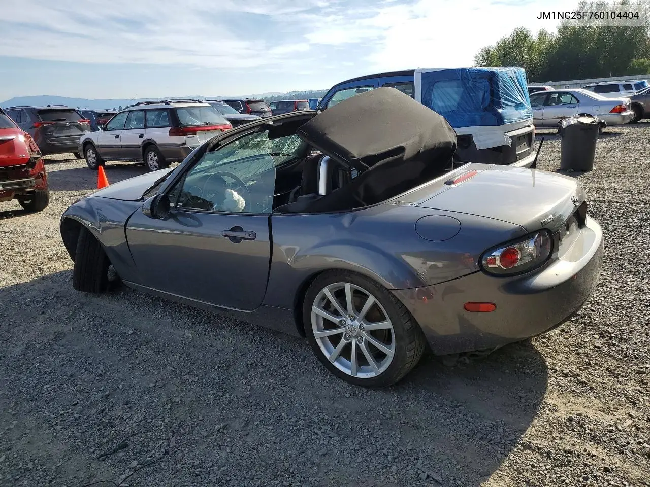 2006 Mazda Mx-5 Miata VIN: JM1NC25F760104404 Lot: 61927826