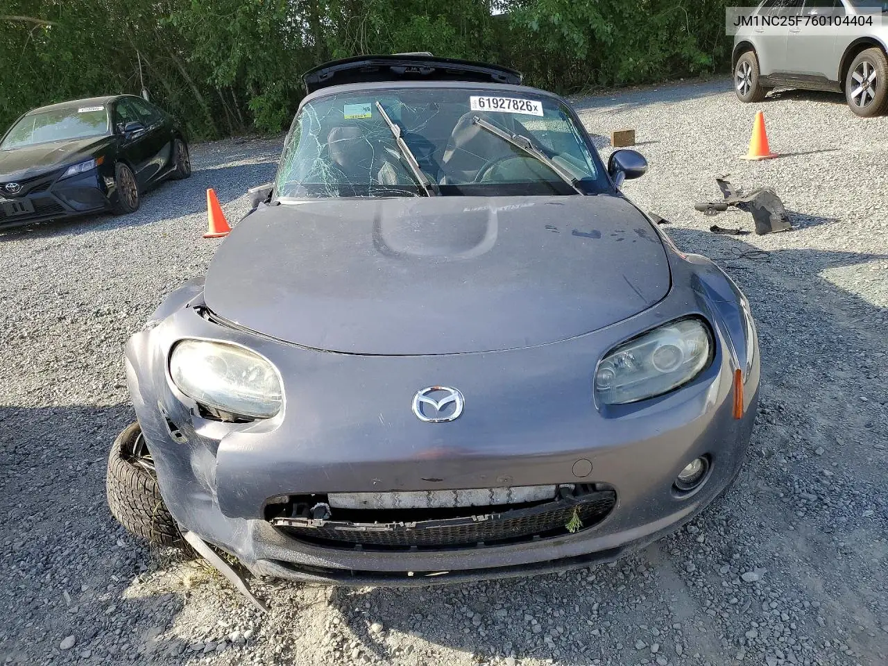2006 Mazda Mx-5 Miata VIN: JM1NC25F760104404 Lot: 61927826