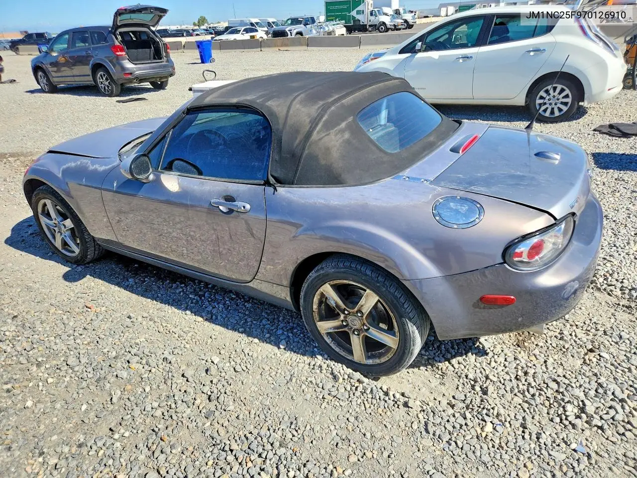 2007 Mazda Mx-5 Miata VIN: JM1NC25F970126910 Lot: 57258416
