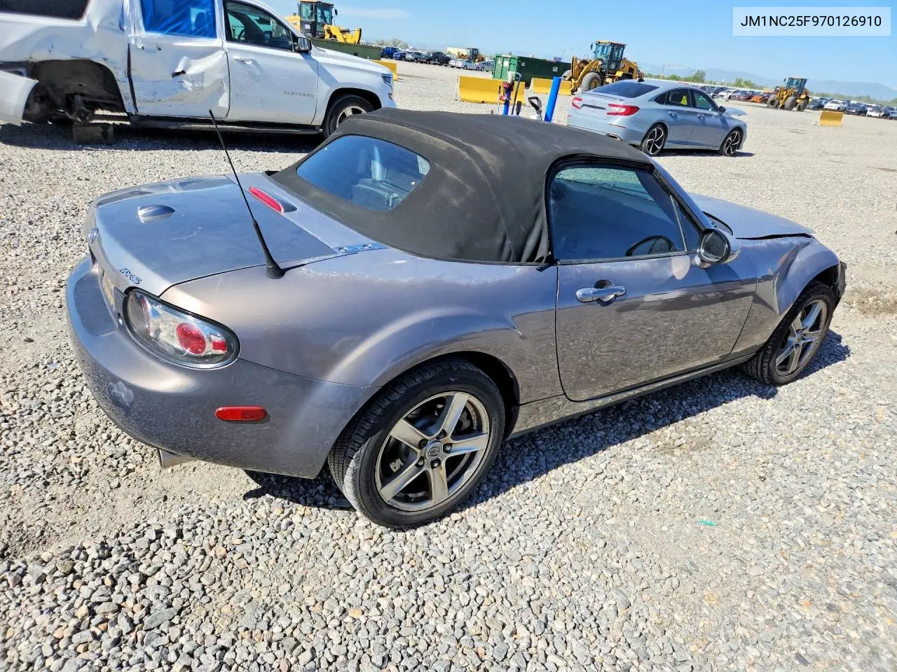 2007 Mazda Mx-5 Miata VIN: JM1NC25F970126910 Lot: 57258416