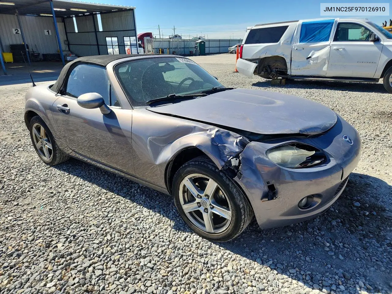 2007 Mazda Mx-5 Miata VIN: JM1NC25F970126910 Lot: 57258416