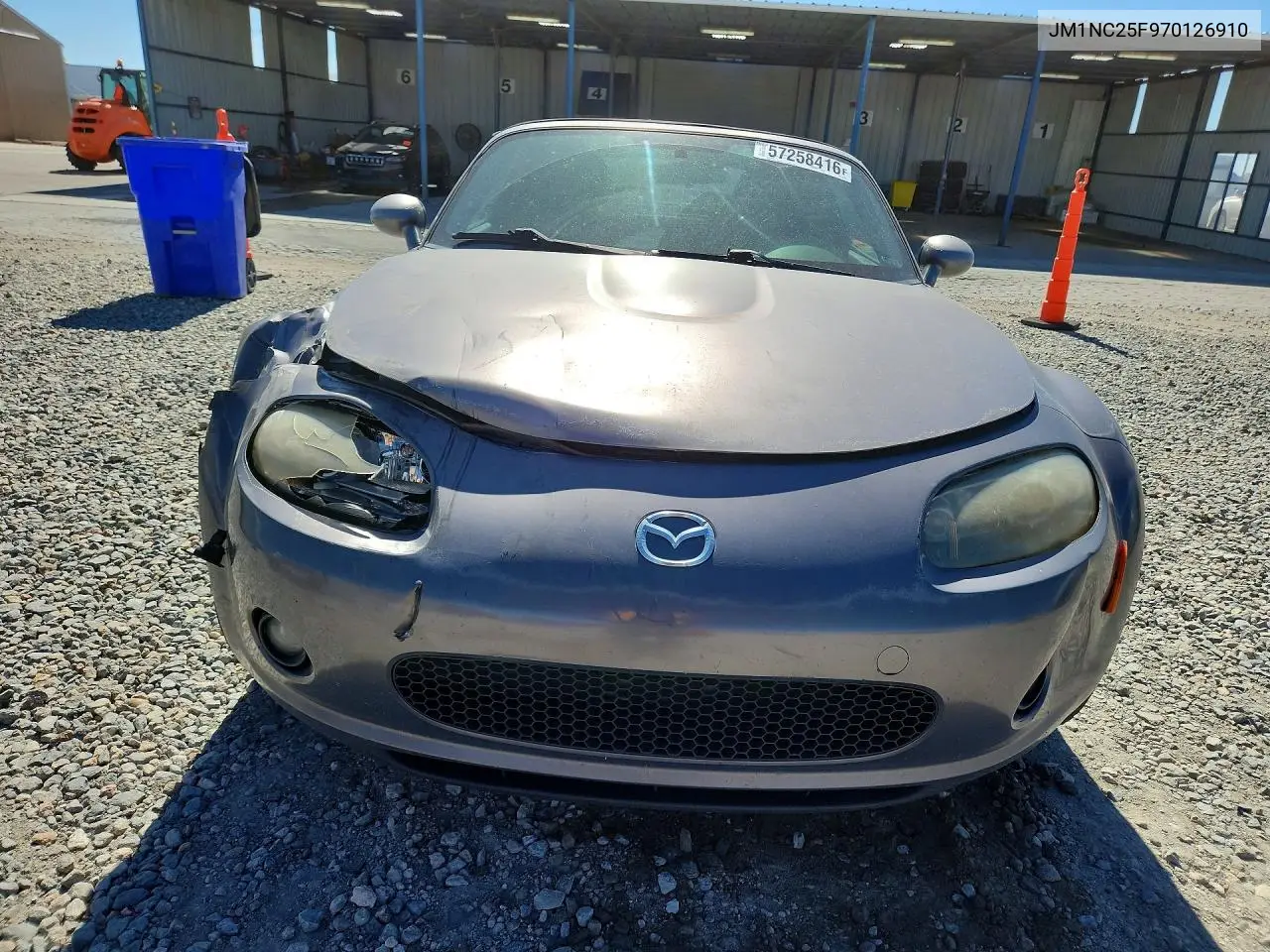 2007 Mazda Mx-5 Miata VIN: JM1NC25F970126910 Lot: 57258416