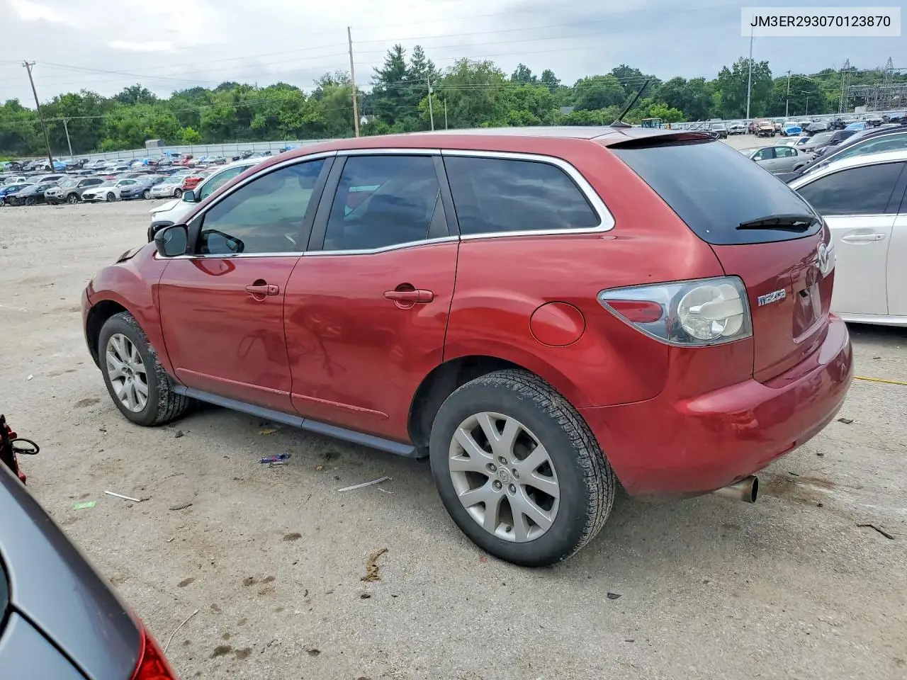 2007 Mazda Cx-7 VIN: JM3ER293070123870 Lot: 58046226