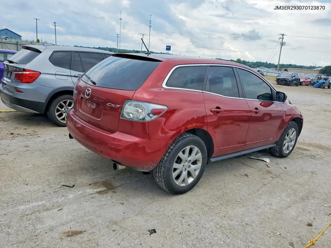 2007 Mazda Cx-7 VIN: JM3ER293070123870 Lot: 58046226