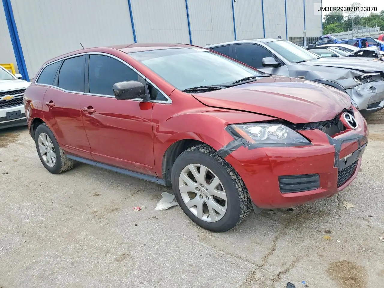 2007 Mazda Cx-7 VIN: JM3ER293070123870 Lot: 58046226