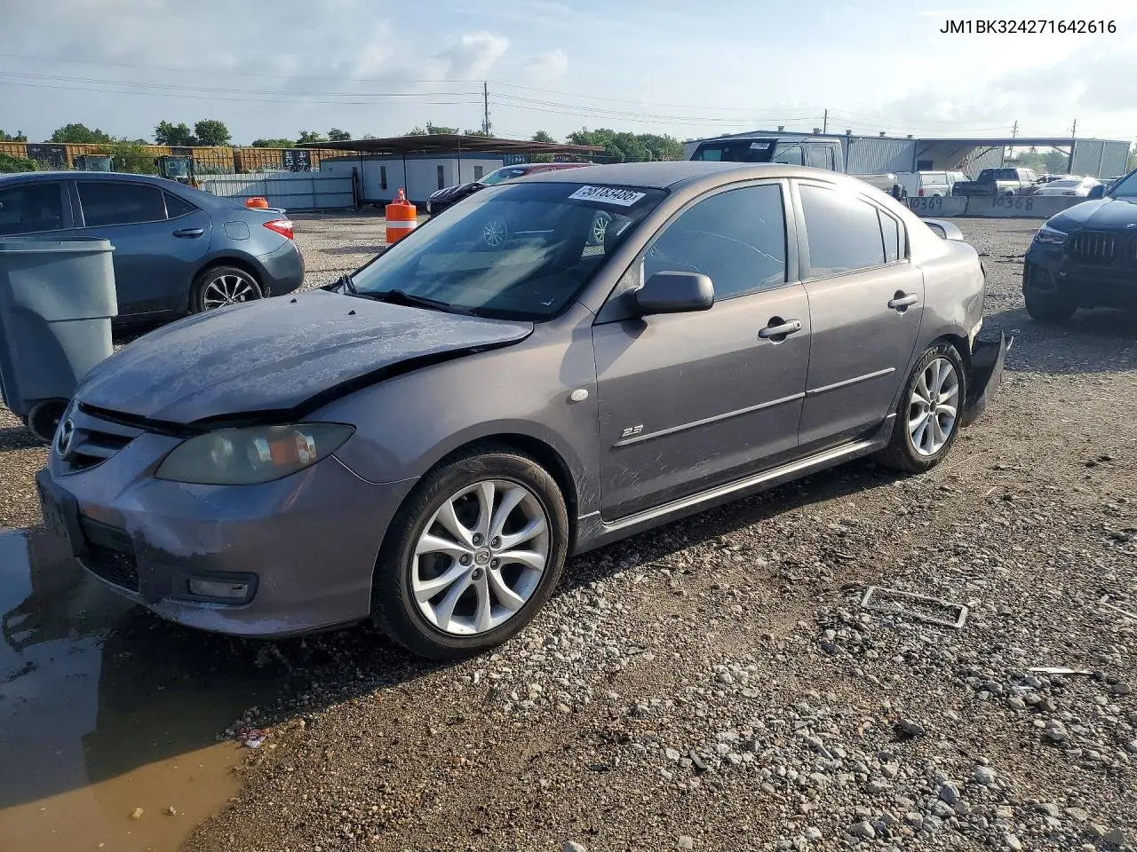 2007 Mazda 3 S VIN: JM1BK324271642616 Lot: 58183486