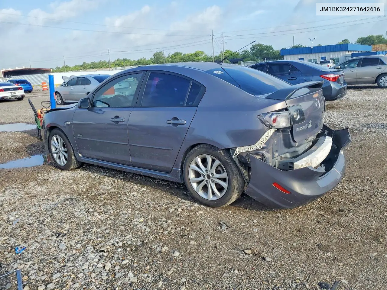 2007 Mazda 3 S VIN: JM1BK324271642616 Lot: 58183486