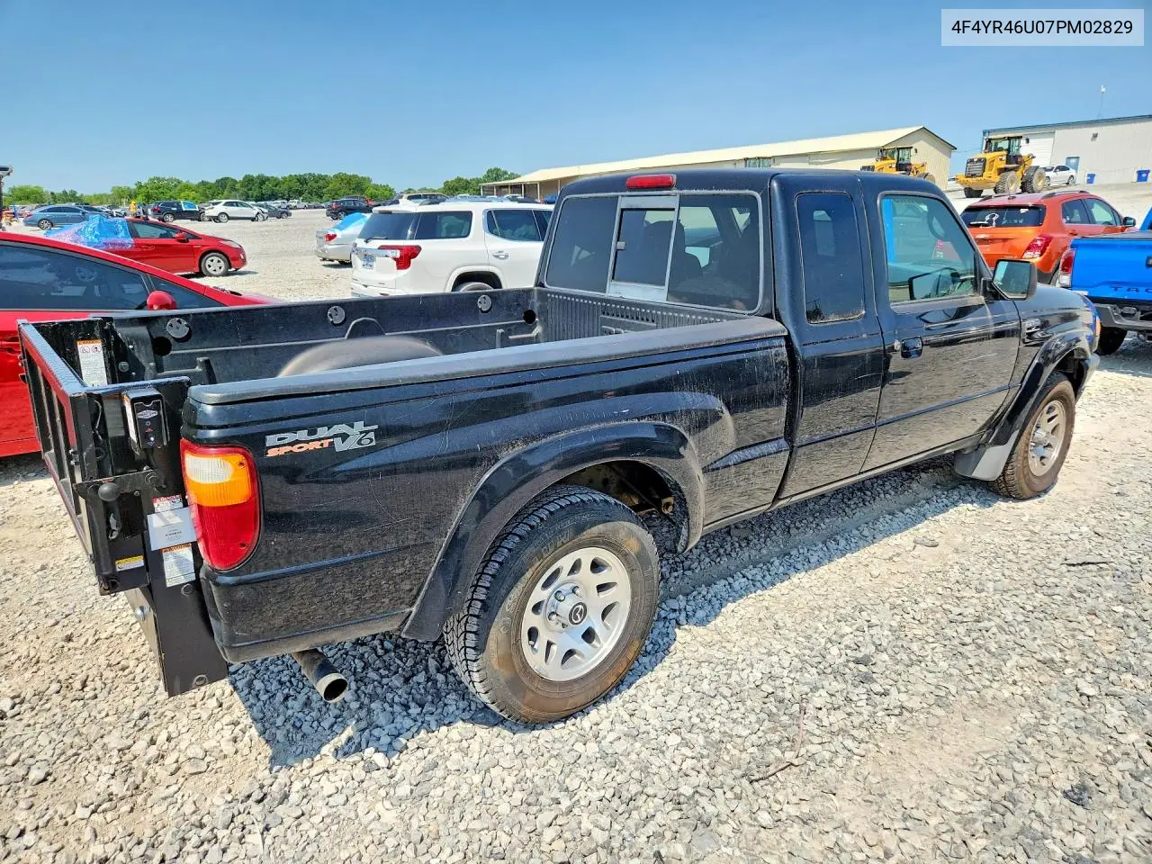 2007 Mazda B3000 Cab Plus VIN: 4F4YR46U07PM02829 Lot: 58511856