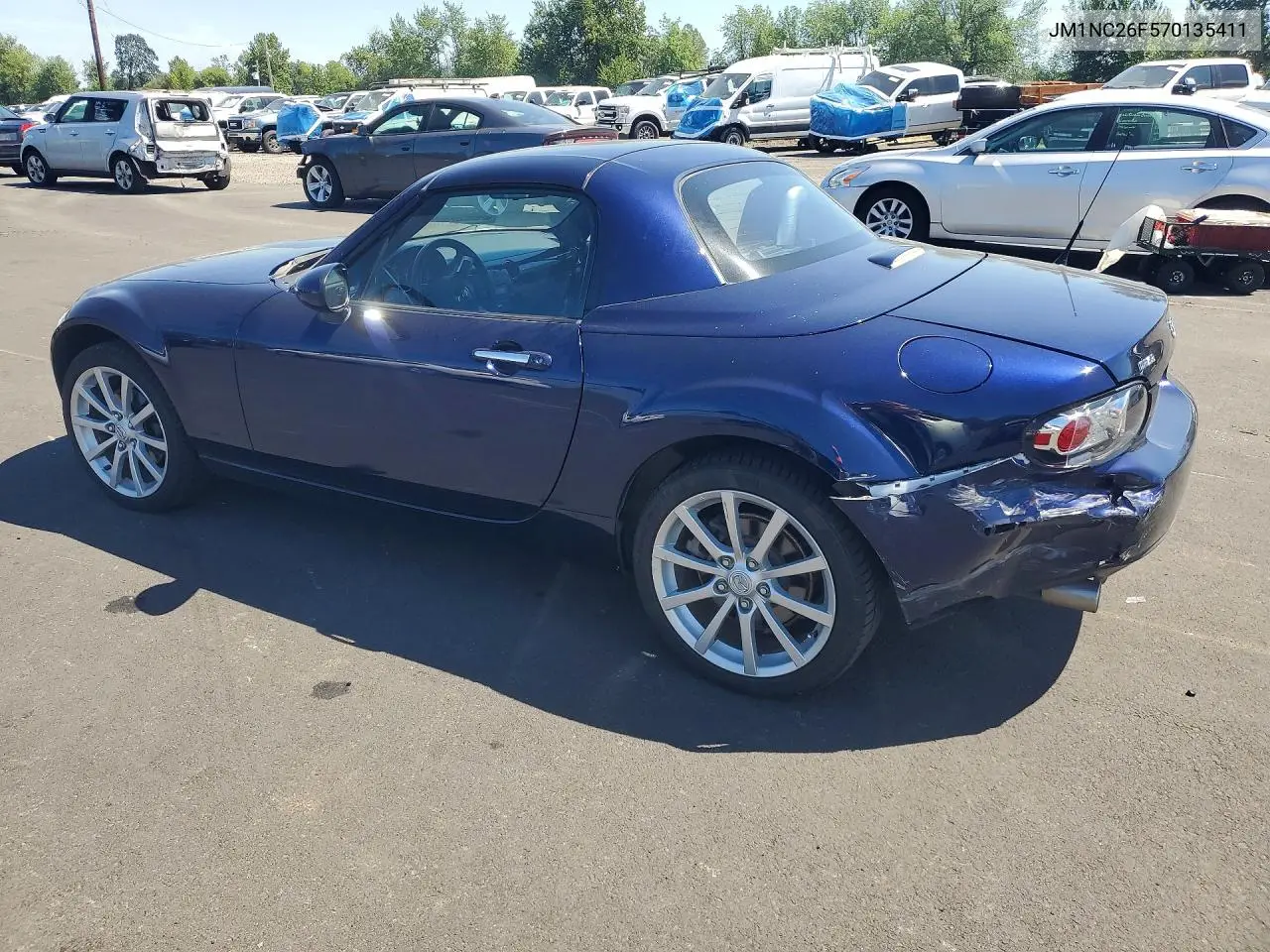 2007 Mazda Mx-5 Miata VIN: JM1NC26F570135411 Lot: 58578226