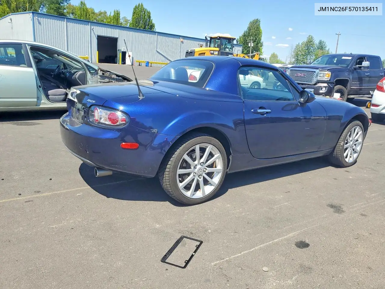 2007 Mazda Mx-5 Miata VIN: JM1NC26F570135411 Lot: 58578226