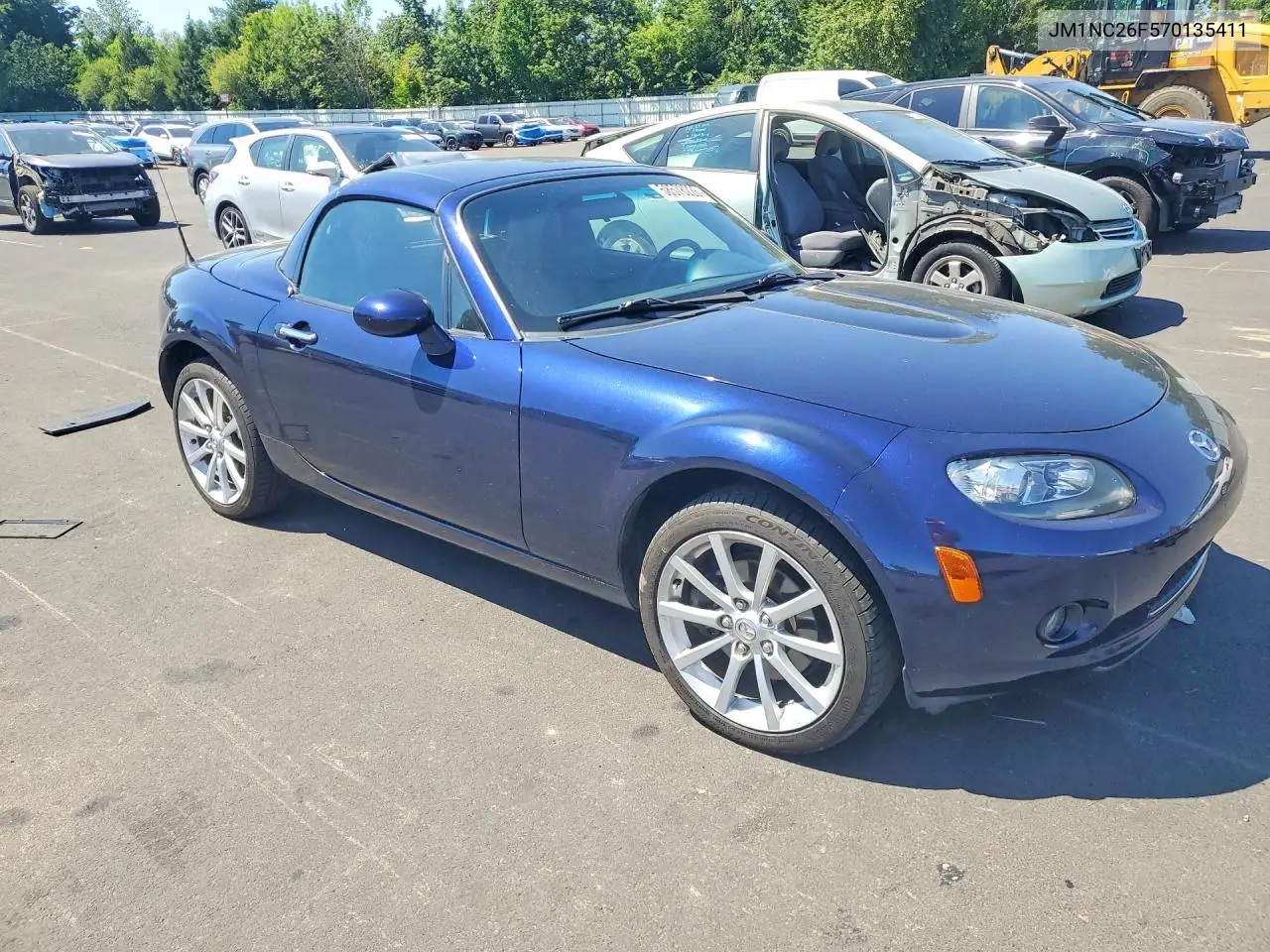 2007 Mazda Mx-5 Miata VIN: JM1NC26F570135411 Lot: 58578226
