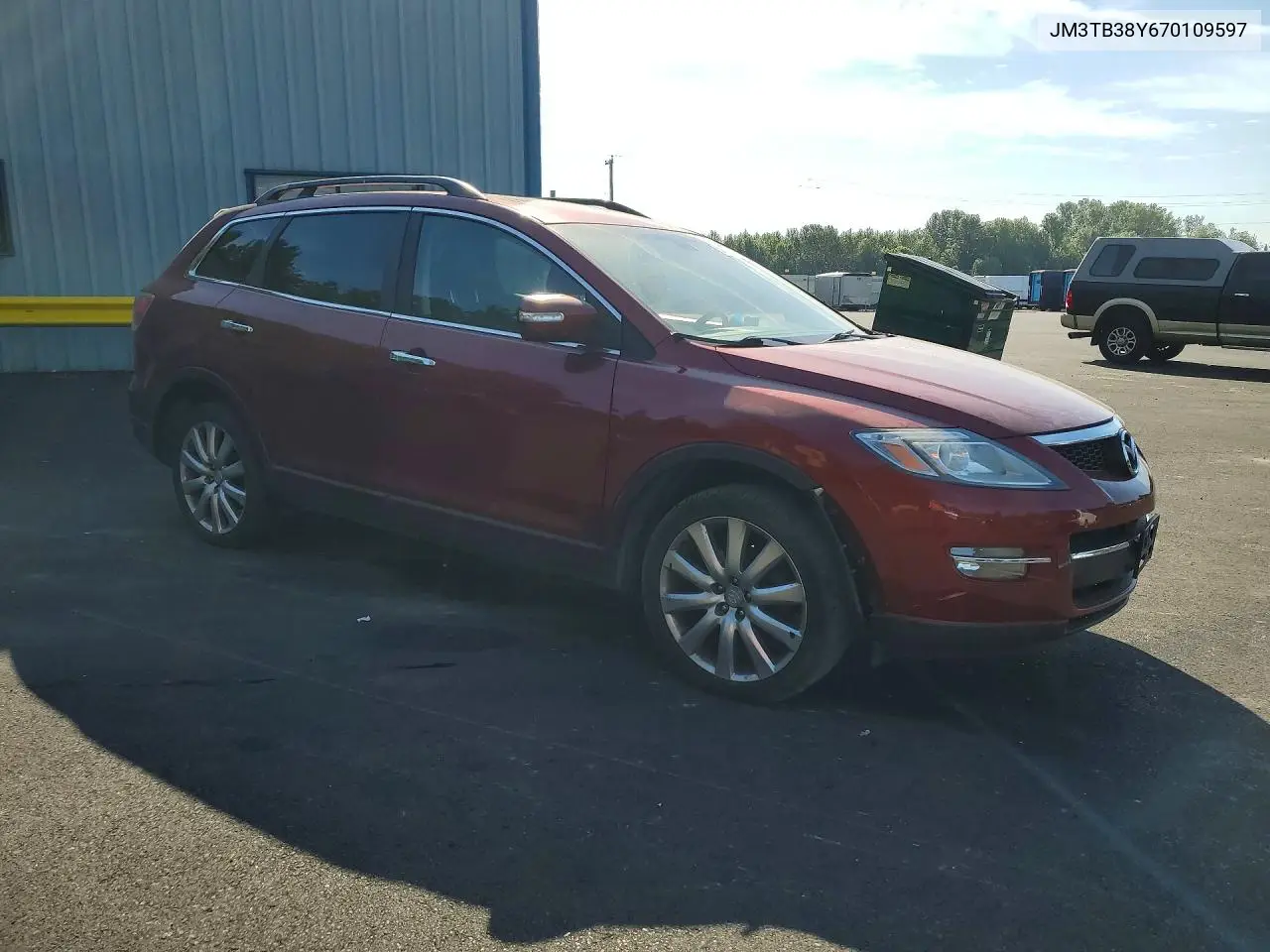 2007 Mazda Cx-9 VIN: JM3TB38Y670109597 Lot: 58772866