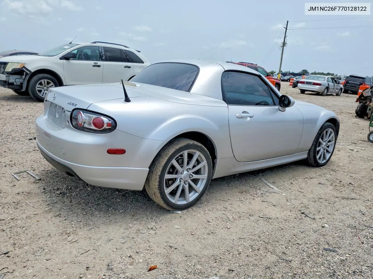 2007 Mazda Mx-5 Miata VIN: JM1NC26F770128122 Lot: 58791366