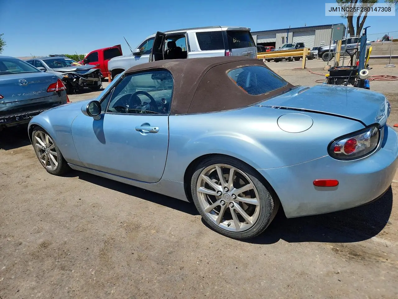 2008 Mazda Mx-5 Miata VIN: JM1NC25F280147308 Lot: 52883026