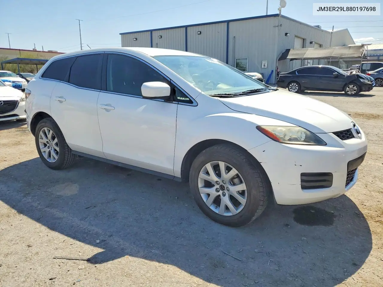 2008 Mazda Cx-7 VIN: JM3ER29L880197698 Lot: 52957546