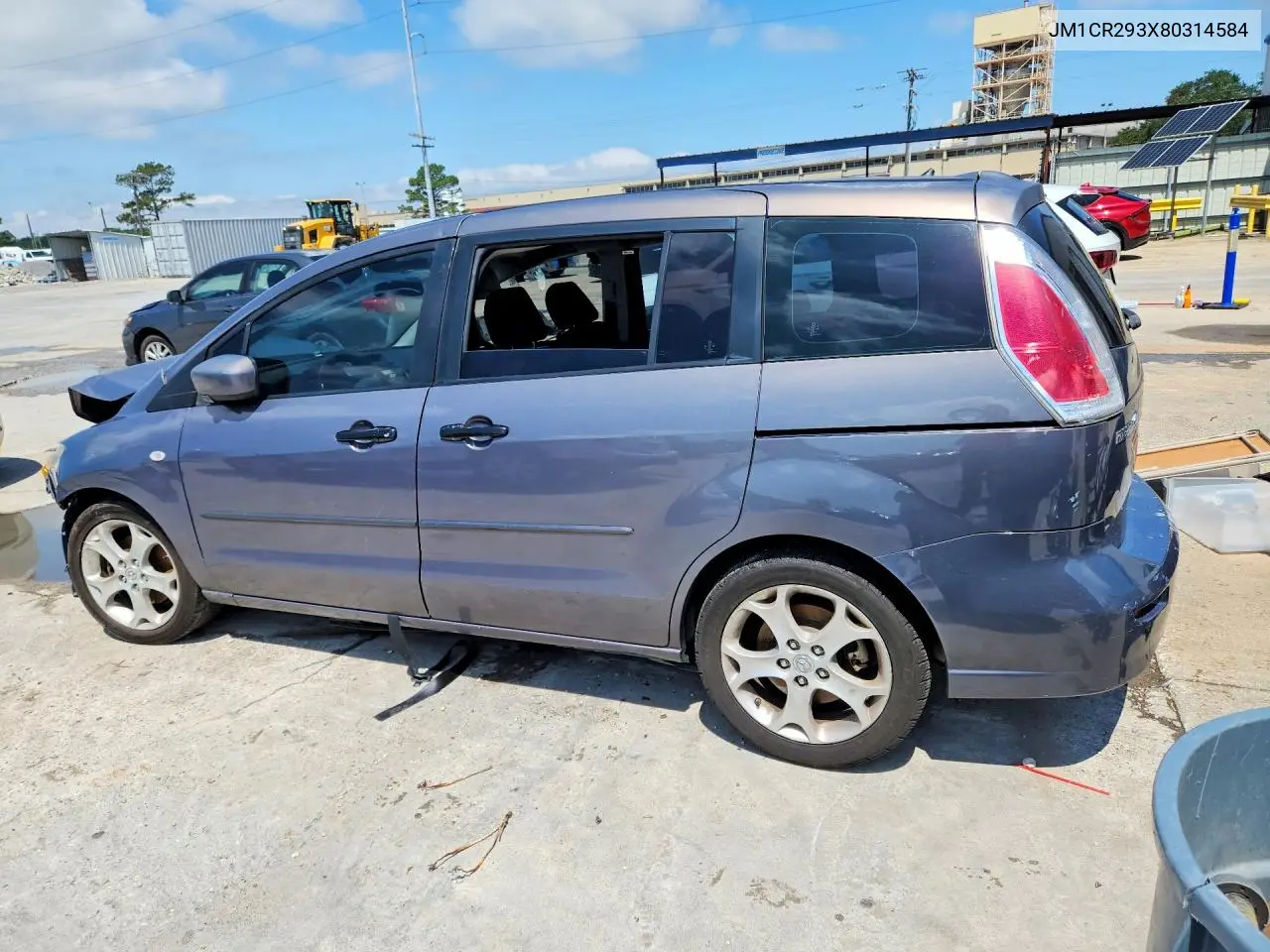 2008 Mazda 5 VIN: JM1CR293X80314584 Lot: 53191626