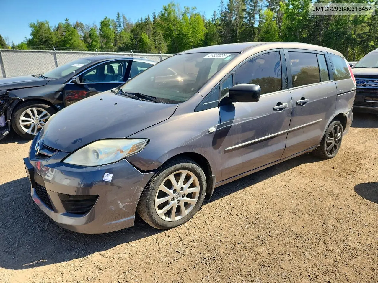 2008 Mazda 5 VIN: JM1CR293880315457 Lot: 54920926