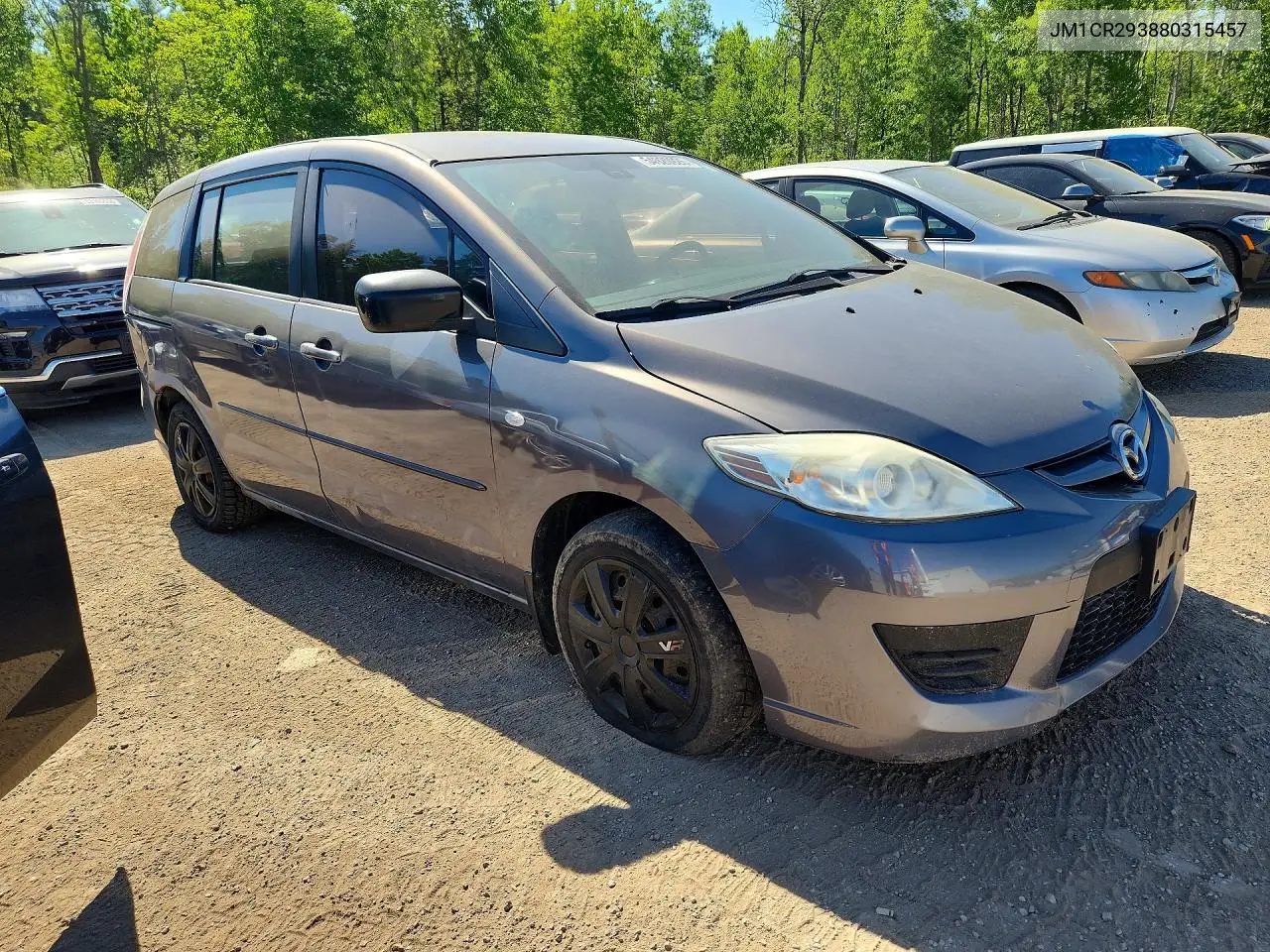 2008 Mazda 5 VIN: JM1CR293880315457 Lot: 54920926