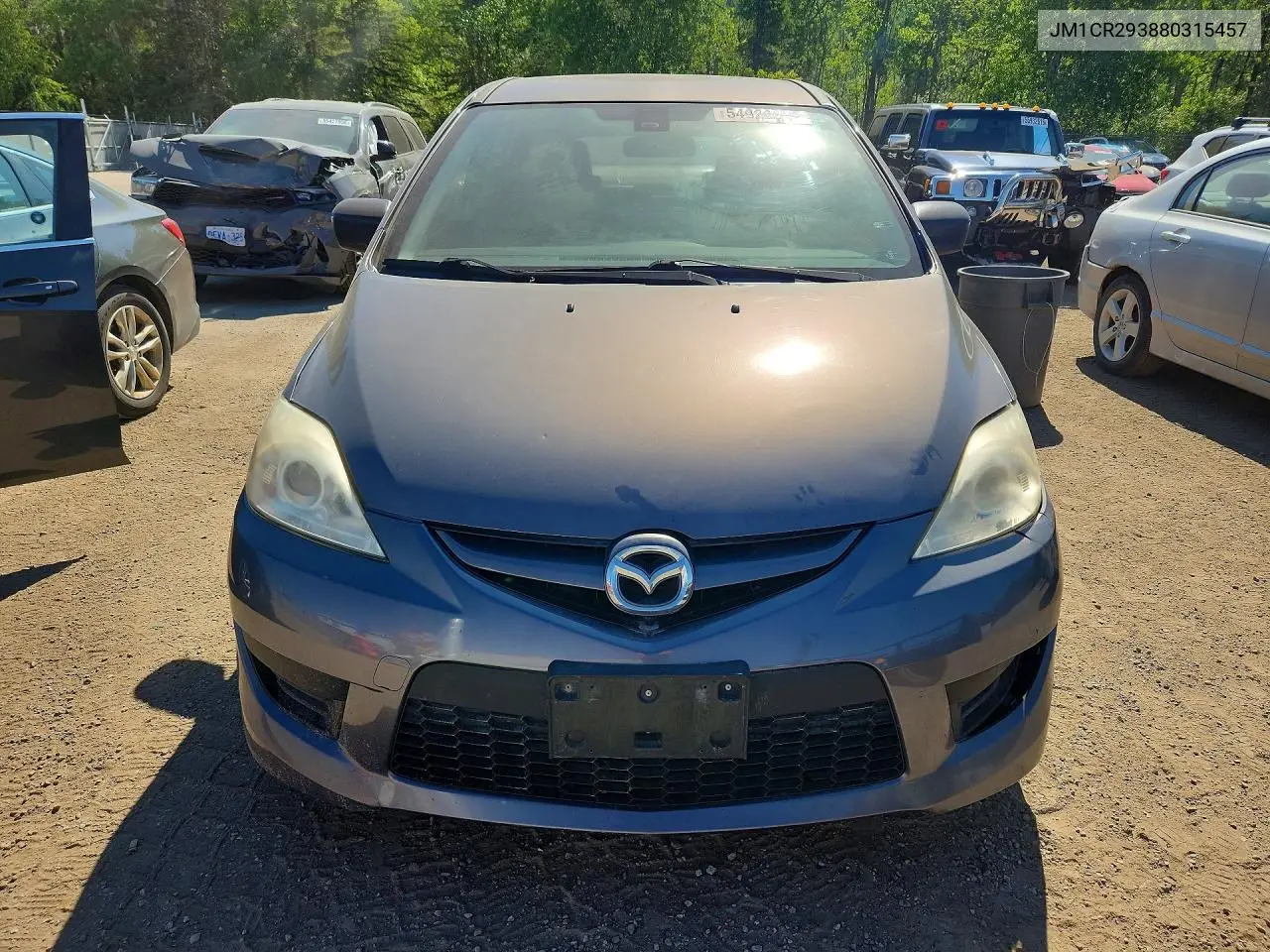 2008 Mazda 5 VIN: JM1CR293880315457 Lot: 54920926